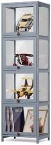 4‑Tier Acrylic Display Storage Cabinet