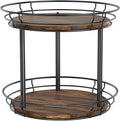 2‑Tier Rotating Kitchen Spice Organizer