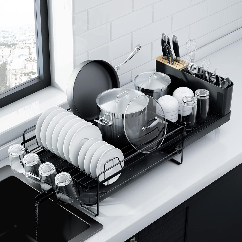 Extendable Stainless‑Steel Dish Drying Rack