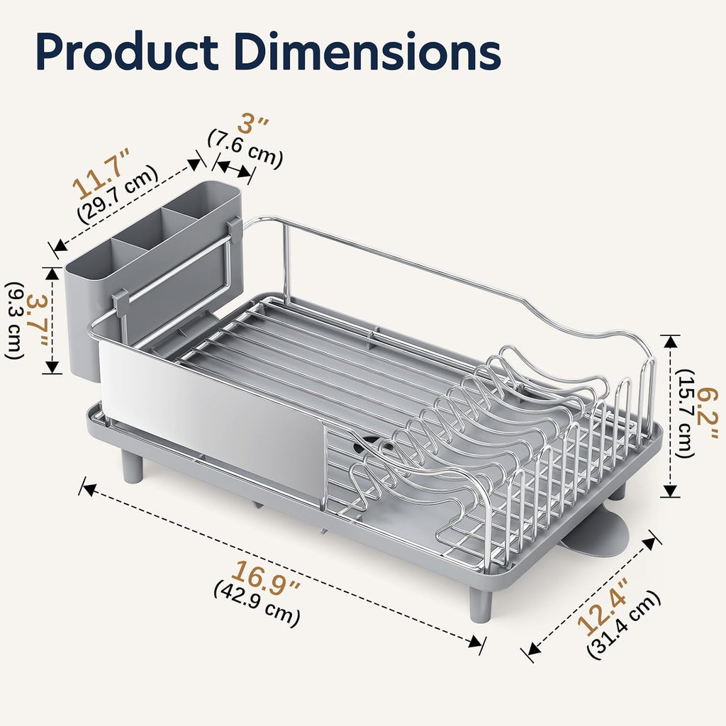 Stainless Steel Kitchen Dish Drying Rack