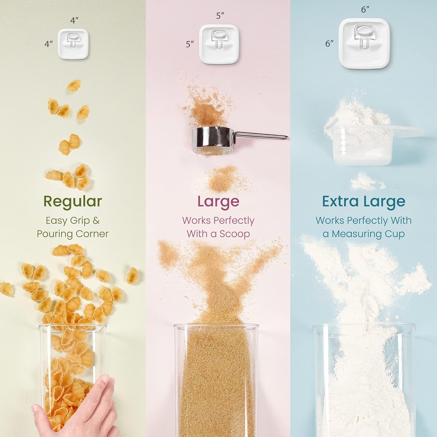 Airtight Acrylic Pantry Storage Canister