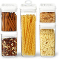 Airtight Acrylic Kitchen Canister Set