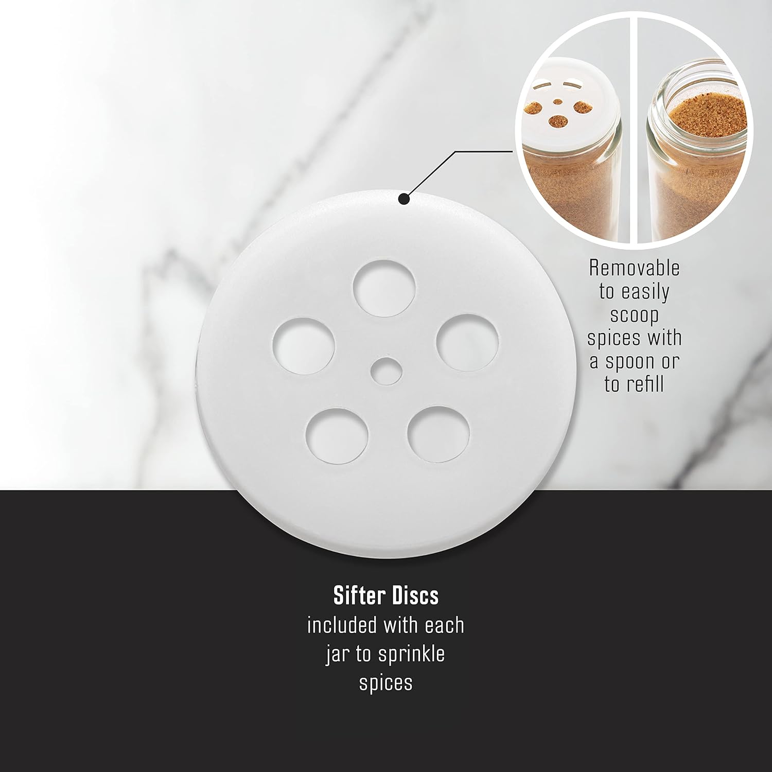 Revolving Countertop Spice Rack Organizer