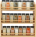 Bamboo 3‑Tier Kitchen Spice Organizer