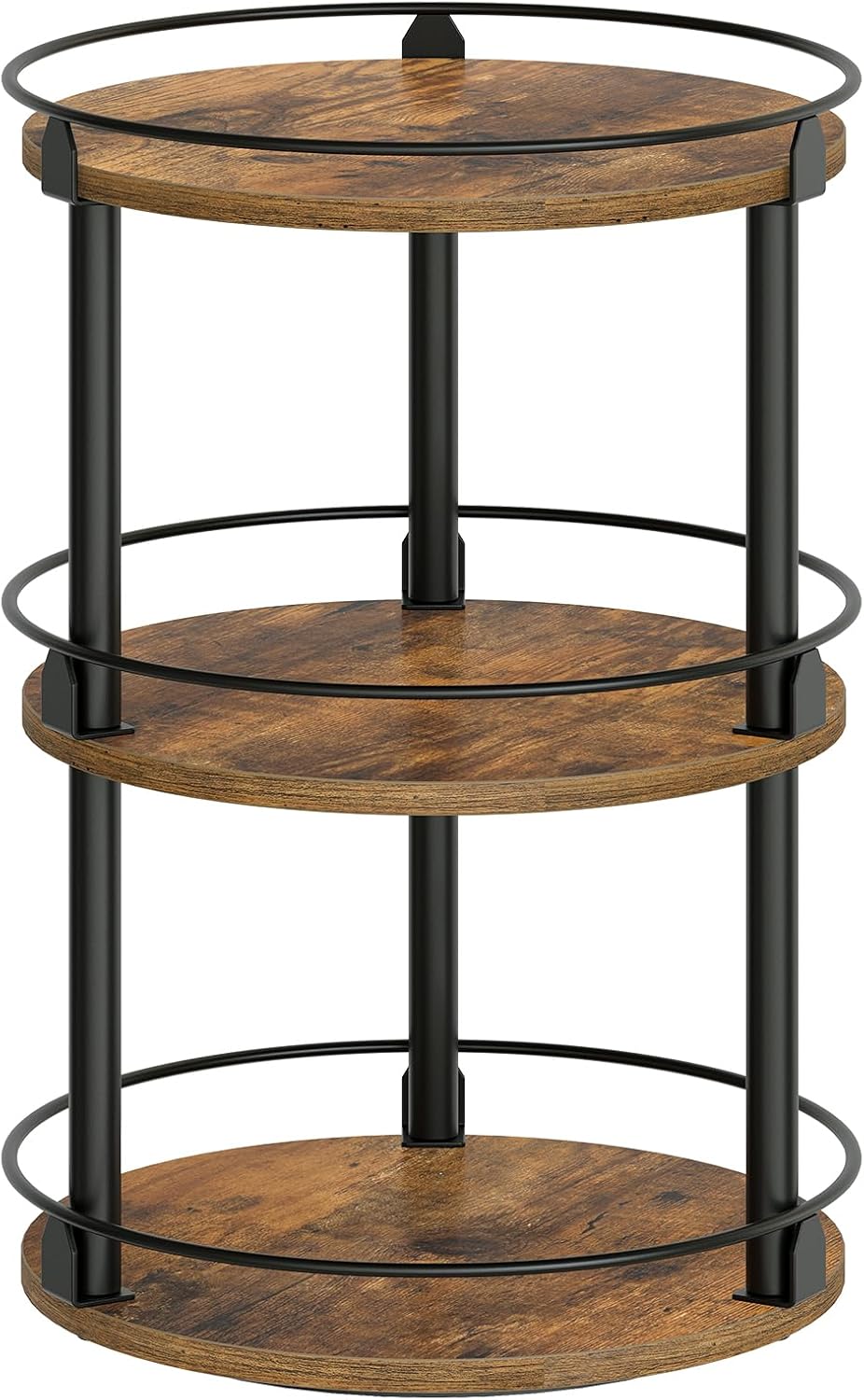 3‑Tier Rotating Kitchen Spice Organizer