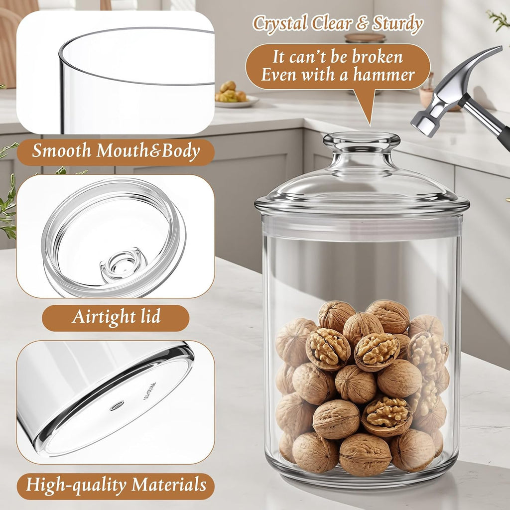 Acrylic Cookie Candy Jars With Lids