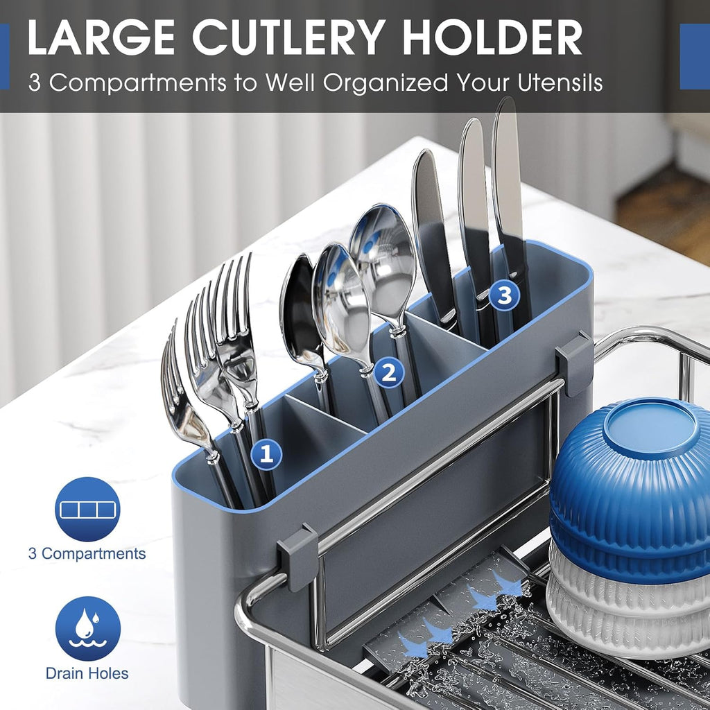 Stainless Steel Kitchen Dish Drying Rack