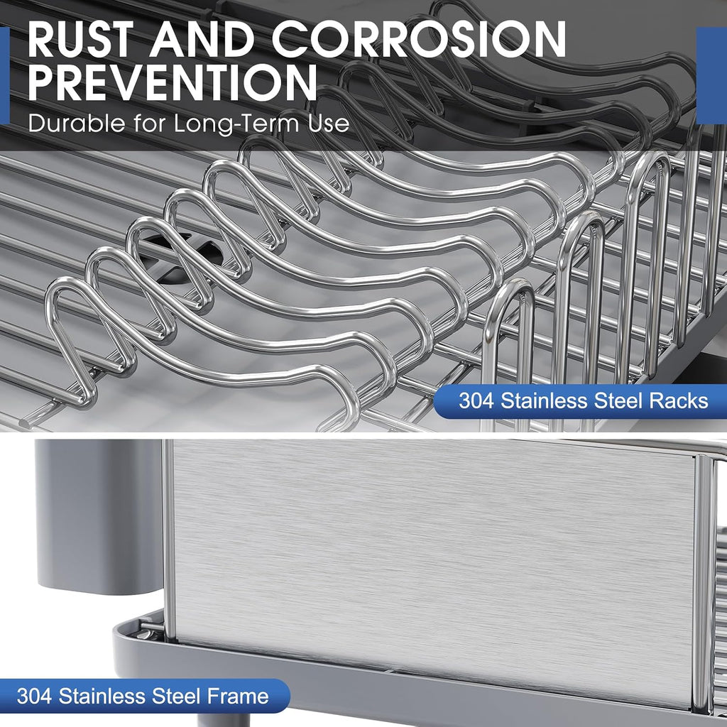 Stainless Steel Kitchen Dish Drying Rack