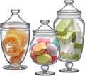 Acrylic Bathroom Apothecary Jar Set