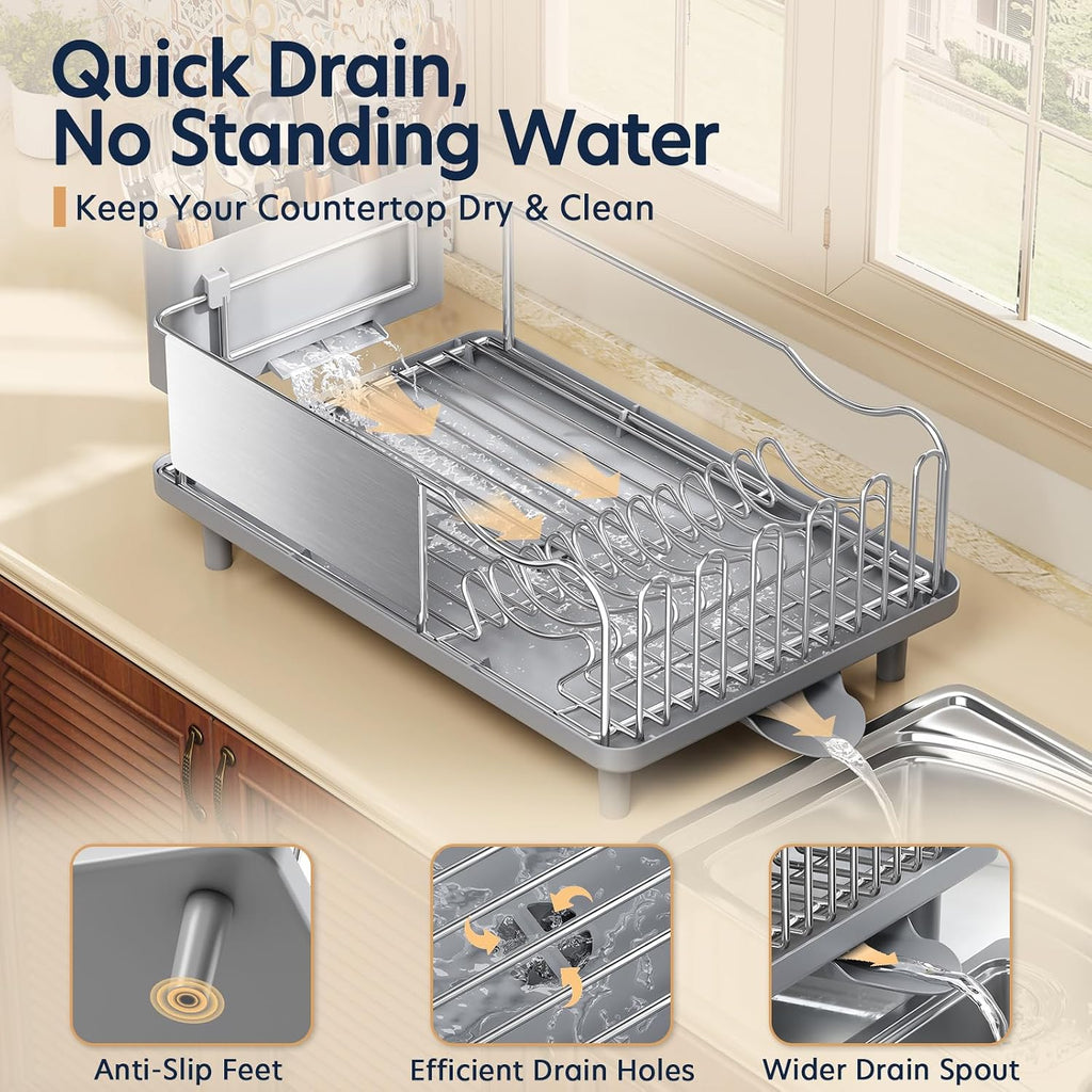 Stainless Steel Kitchen Dish Drying Rack