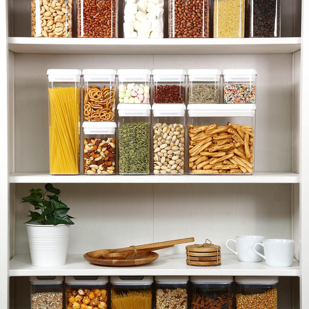 Airtight Acrylic Kitchen Canister Set